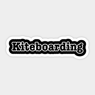 Kiteboarding Sticker